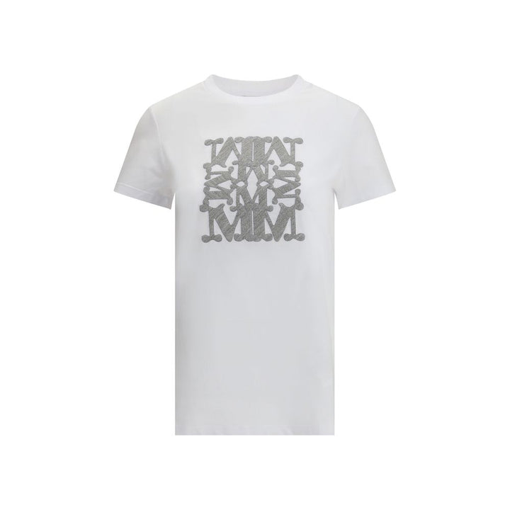 Max Mara Embroidered monogram T-shirt