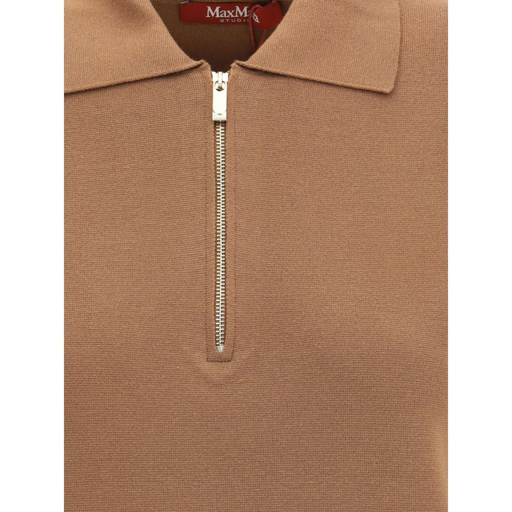 Max Mara Teti Zip Polo Shirt