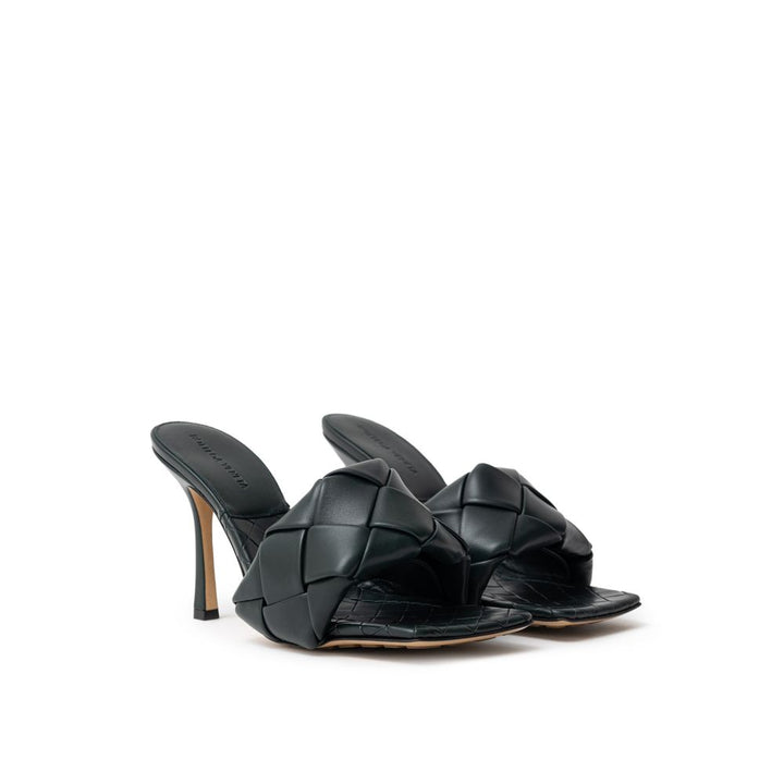 Bottega Veneta Green Leather Sandal