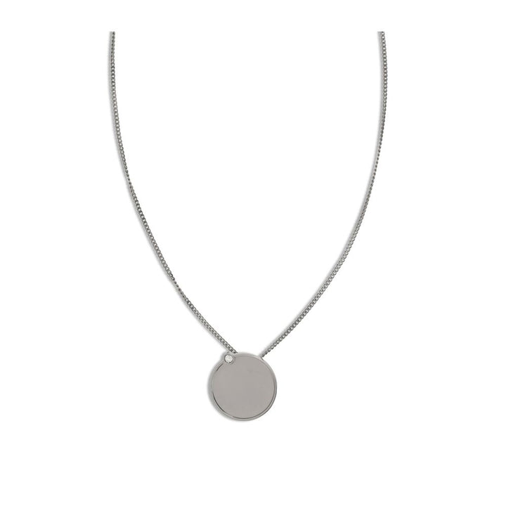 MM6 Necklace with round plaque