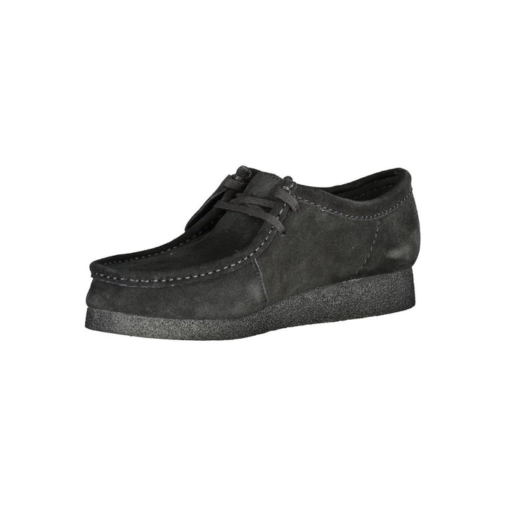 Clarks Black Polyester Sneaker