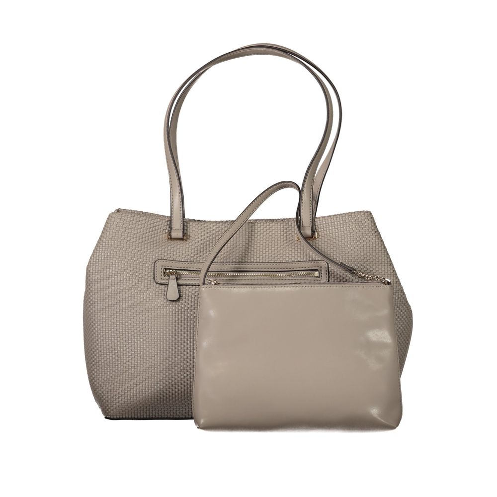 Guess Jeans Beige Polyethylene Handbag