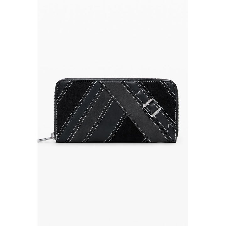 Desigual Black Polyethylene Wallet