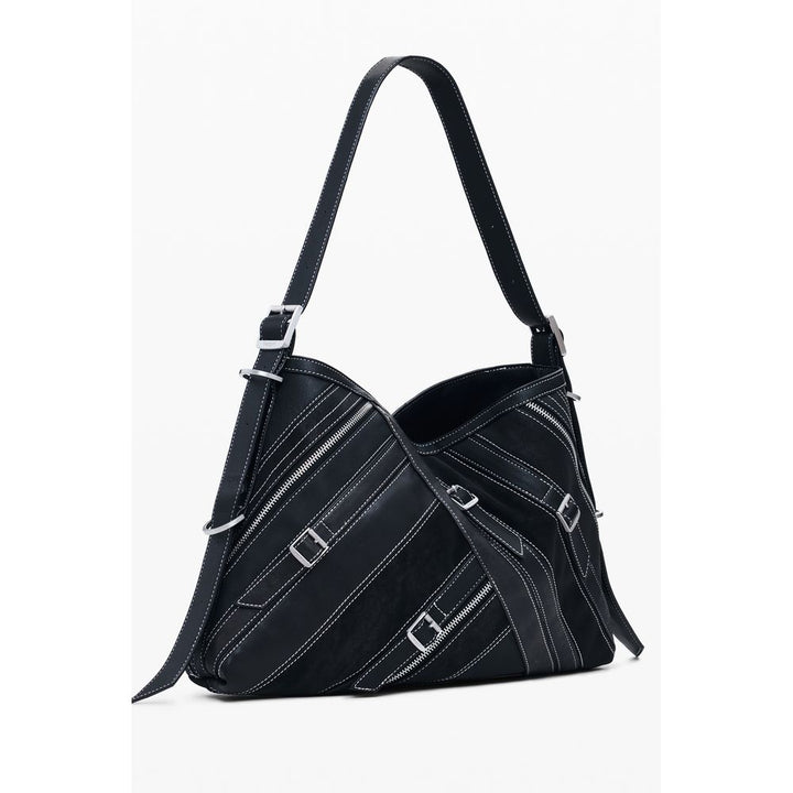 Desigual Black Polyethylene Handbag