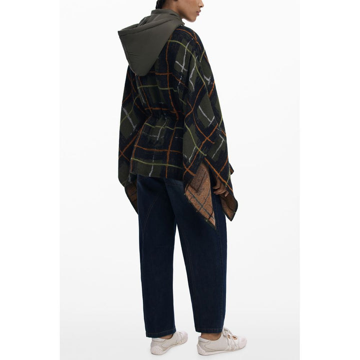 Desigual Green Polyester Sweater