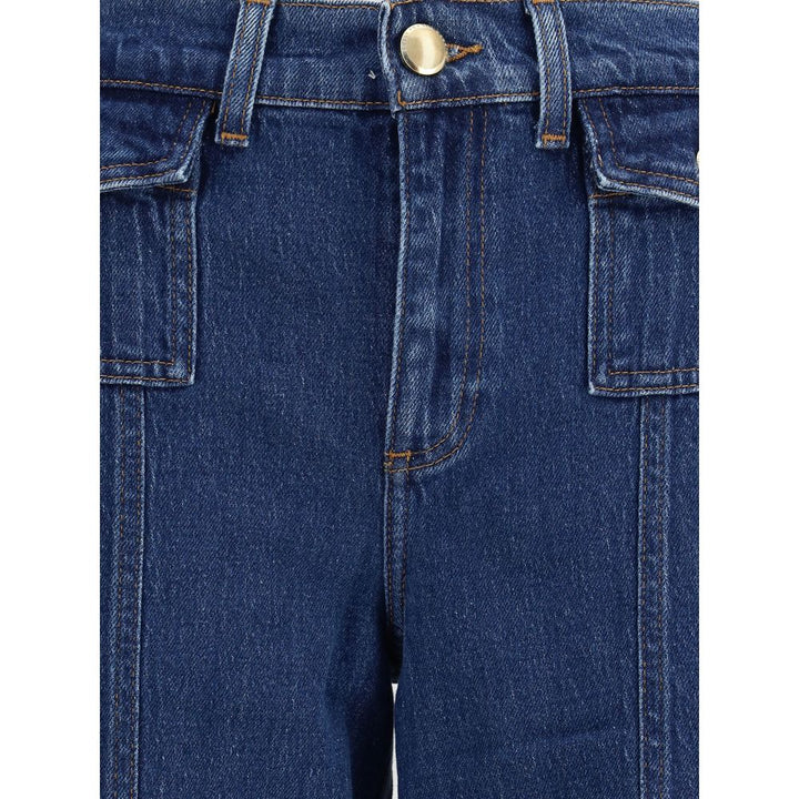 7FOR Lotta High-Waisted Jeans
