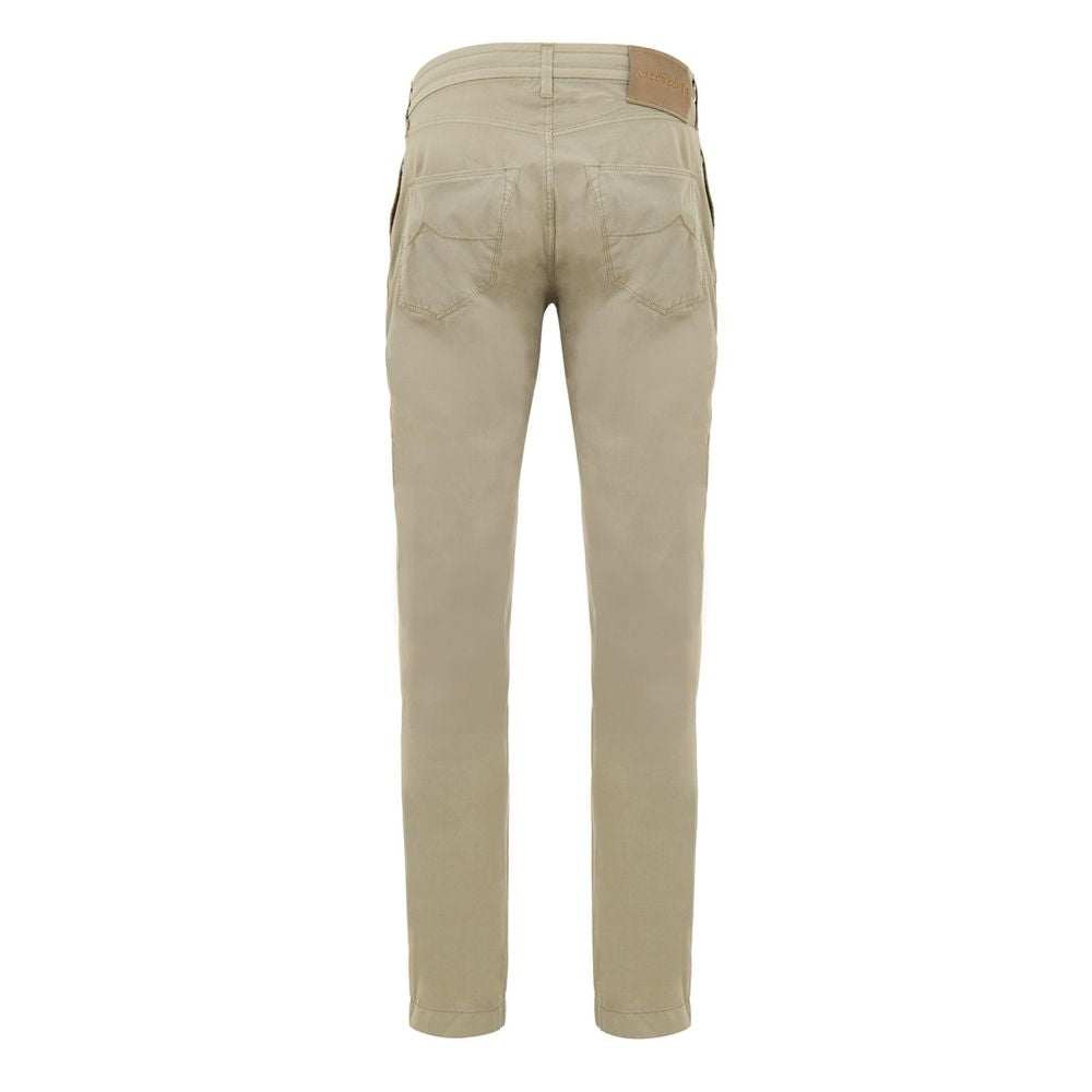 Jacob Cohen Beige Cotton Casual Pant