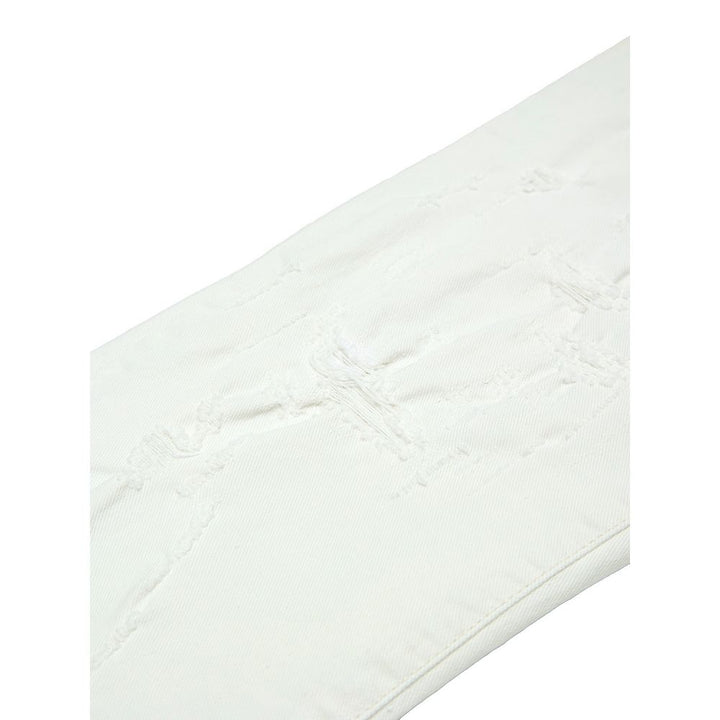 Jacob Cohen White Cotton Skinny Jean