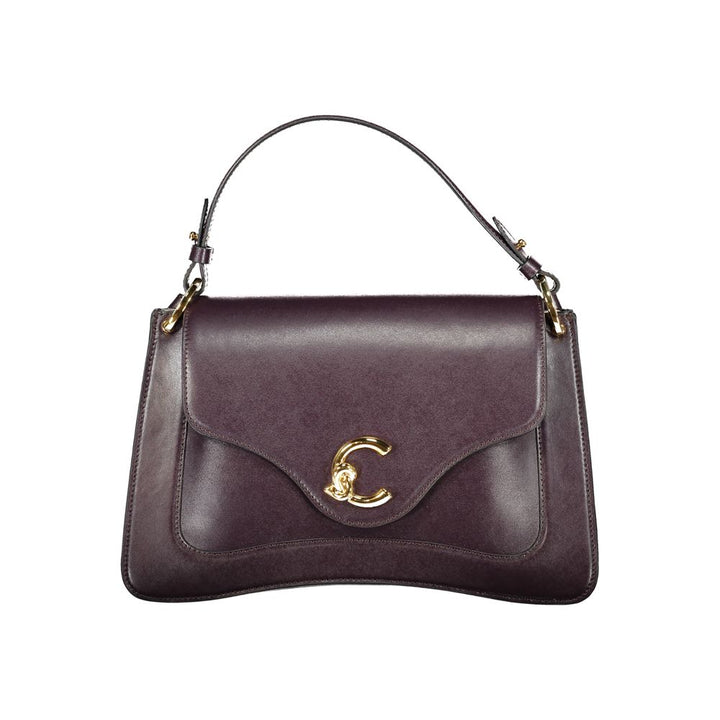 Coccinelle Purple Leather Handbag