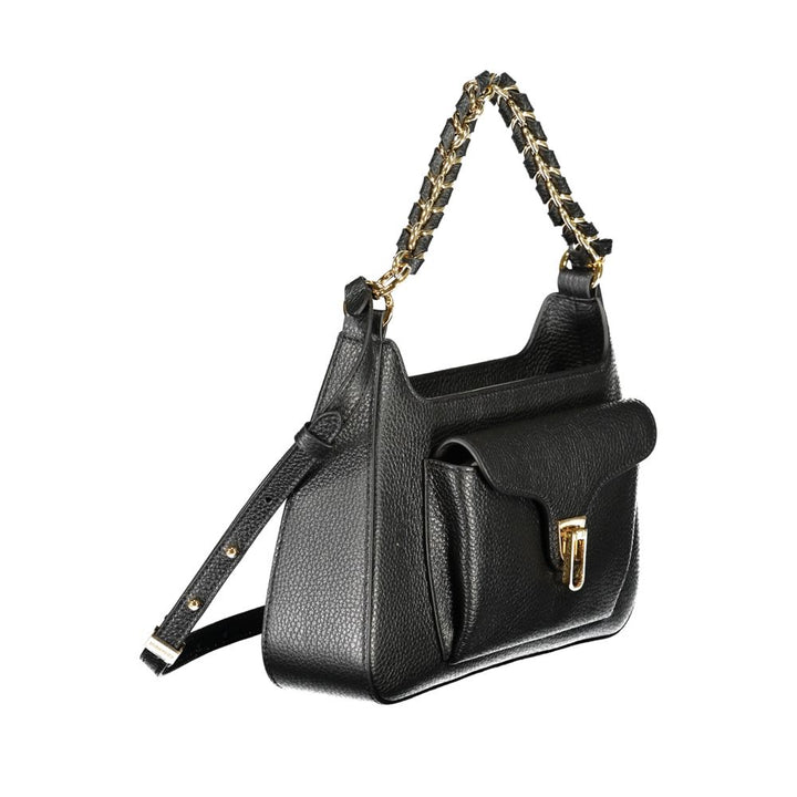 Coccinelle Black Leather Handbag