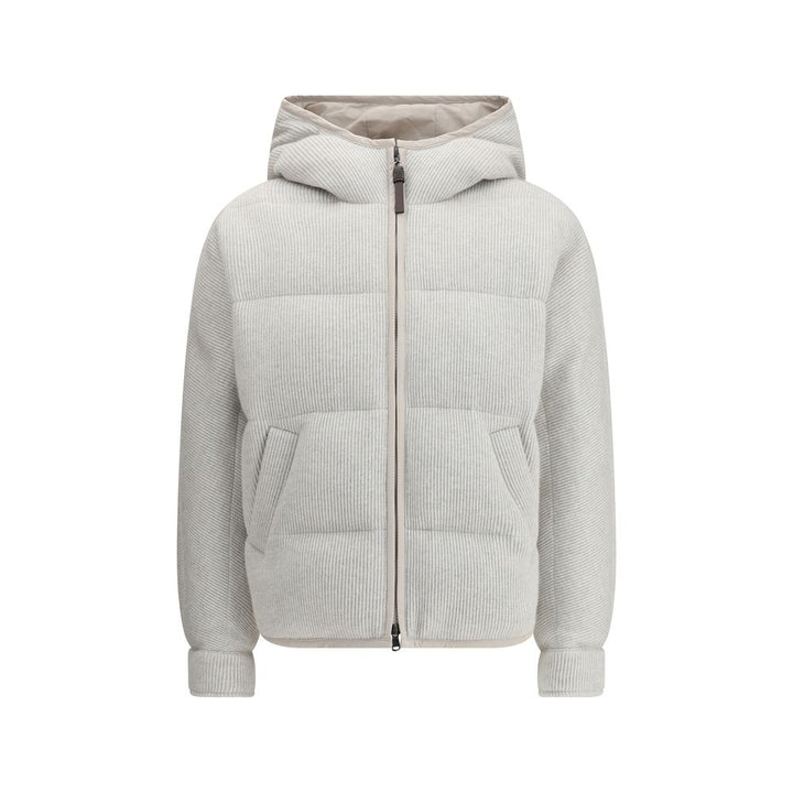 Brunello Cucinelli Lurex Down Jacket