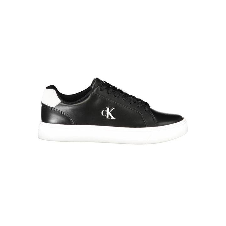 Calvin Klein Black Polyester Sneaker