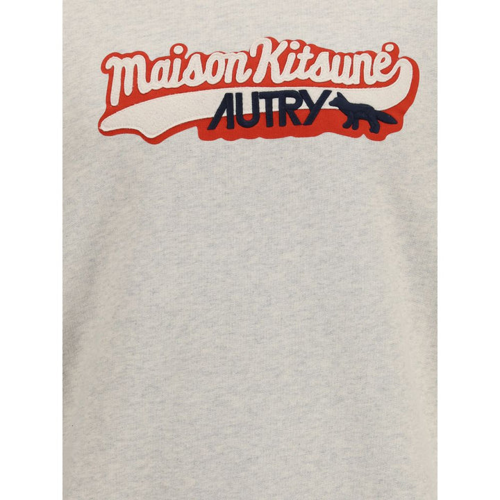 Cotton Sweatshirt Autry X Maison Kitsuné