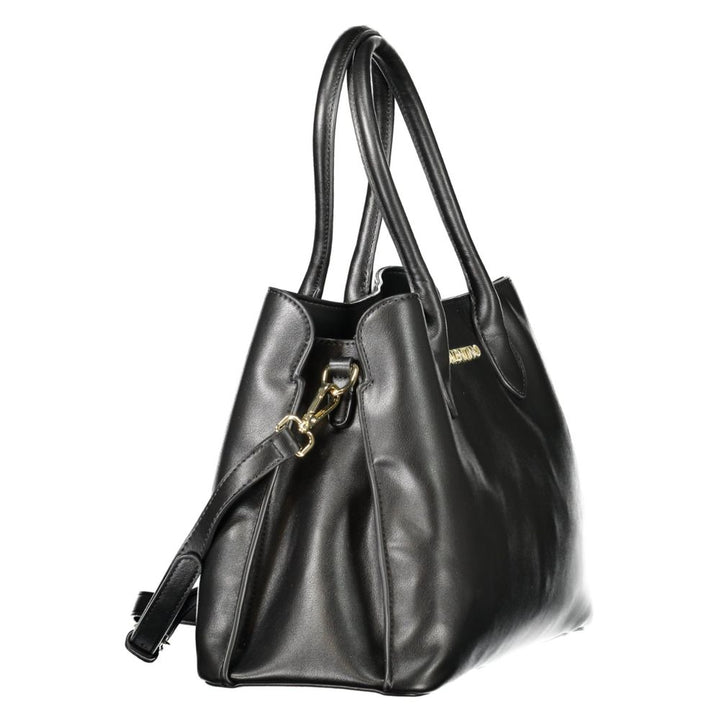 Mario Valentino Black Polyethylene Handbag