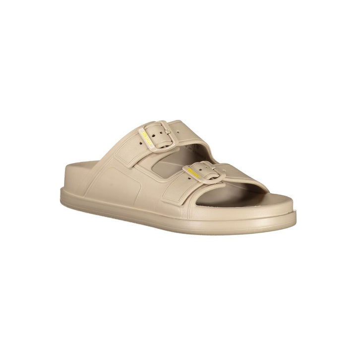 Blauer Beige Polyethylene Sandal