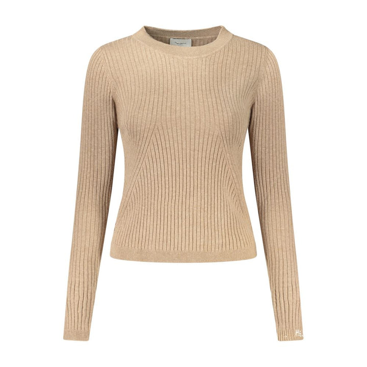 Pepe Jeans Beige Cotton Sweater