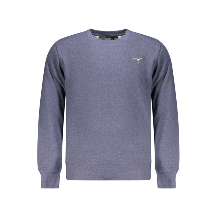Accademia Militare Blue Cotton Sweatshirt