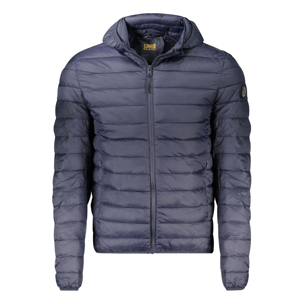 Cavalli Class Blue Polyester Jackets & Coat