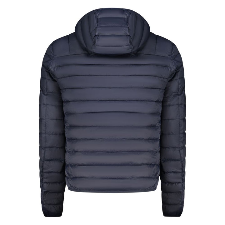 Cavalli Class Blu Polyester Men Light Jacket