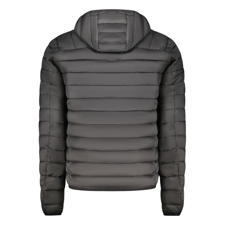Cavalli Class Black Polyester Men's Light Jacket