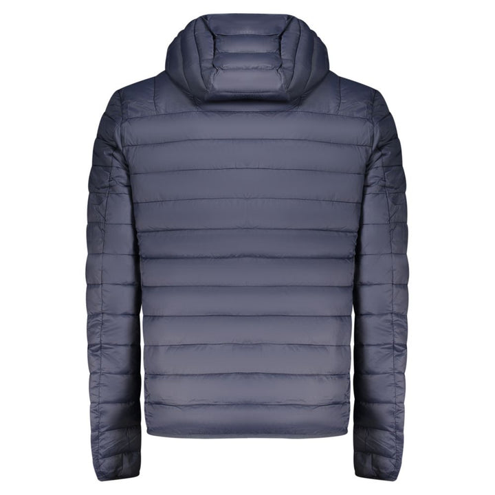 Cavalli Class Blue Polyester Men Jacket