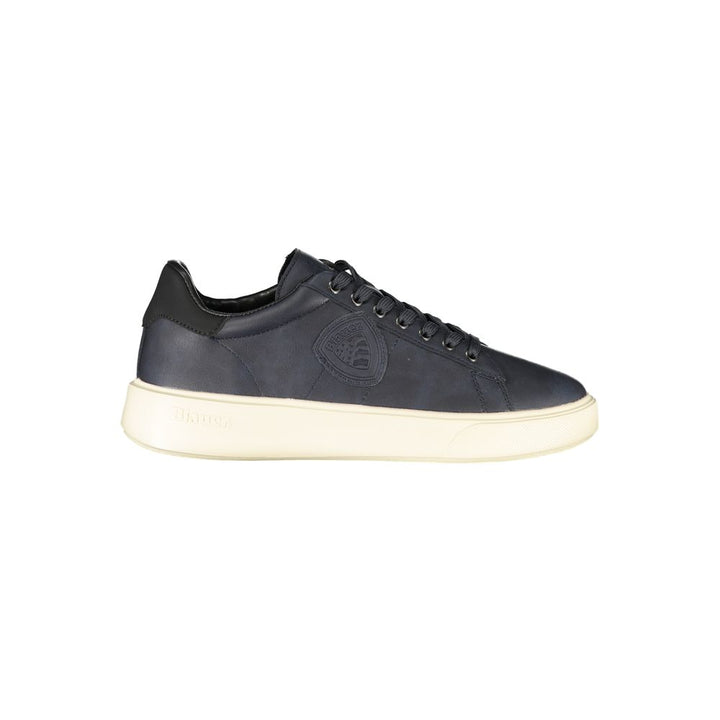 Blauer Blue Polyester Men Sneaker