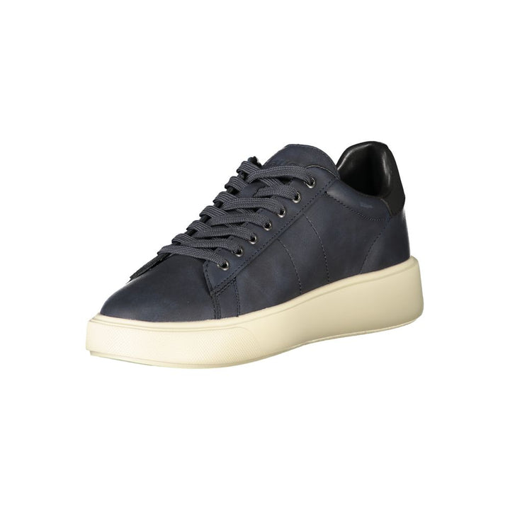 Blauer Blue Polyester Men Sneaker