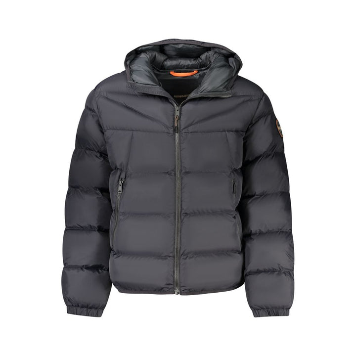 Napapijri Black Polyamide Men Jacket