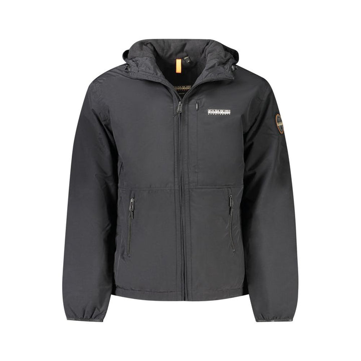 Napapijri Black Polyamide Men Jacket