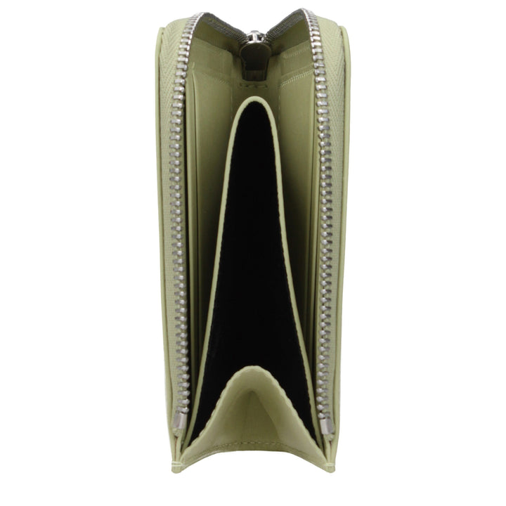 Jil Sander Green Leather Wallets