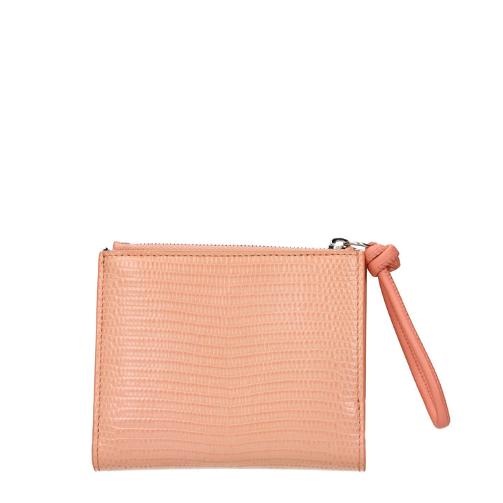 Jil Sander Pink Leather Wallets