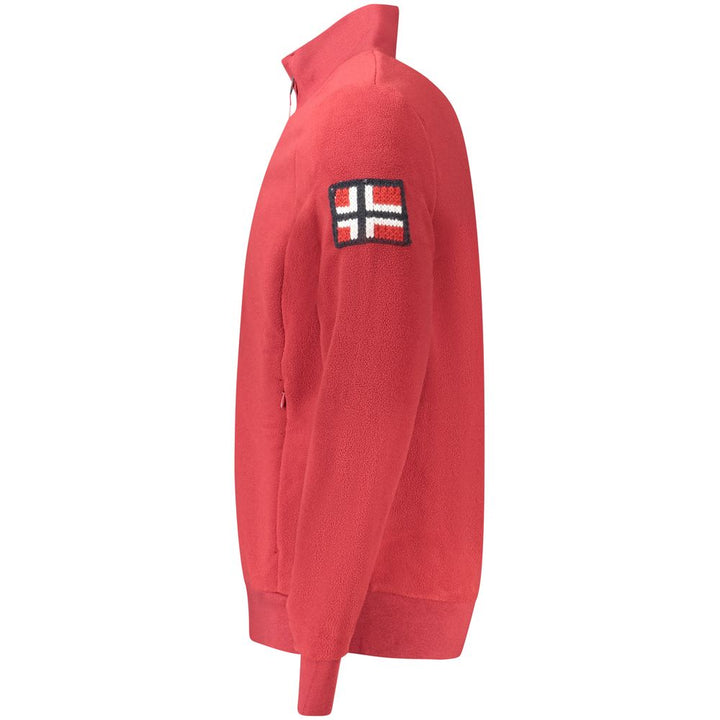 Norway 1963 Red Polyester Sweatshirt