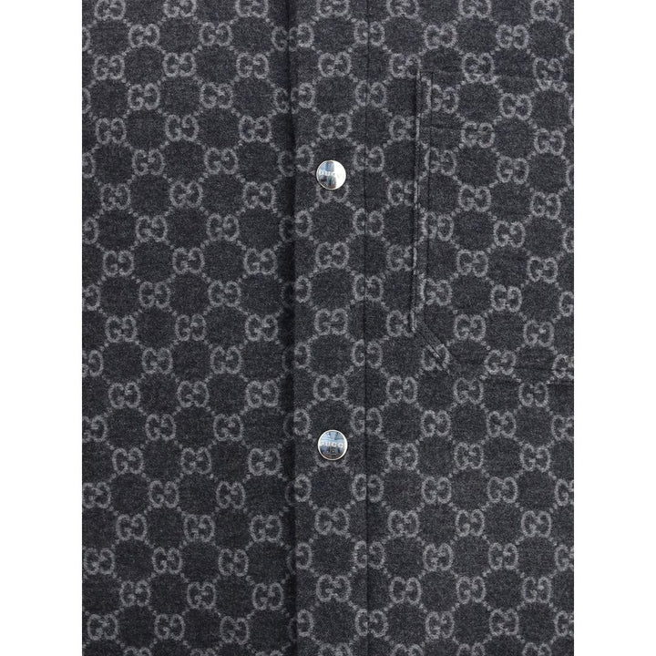 Gucci Wool Jacket with all-over GG monogram