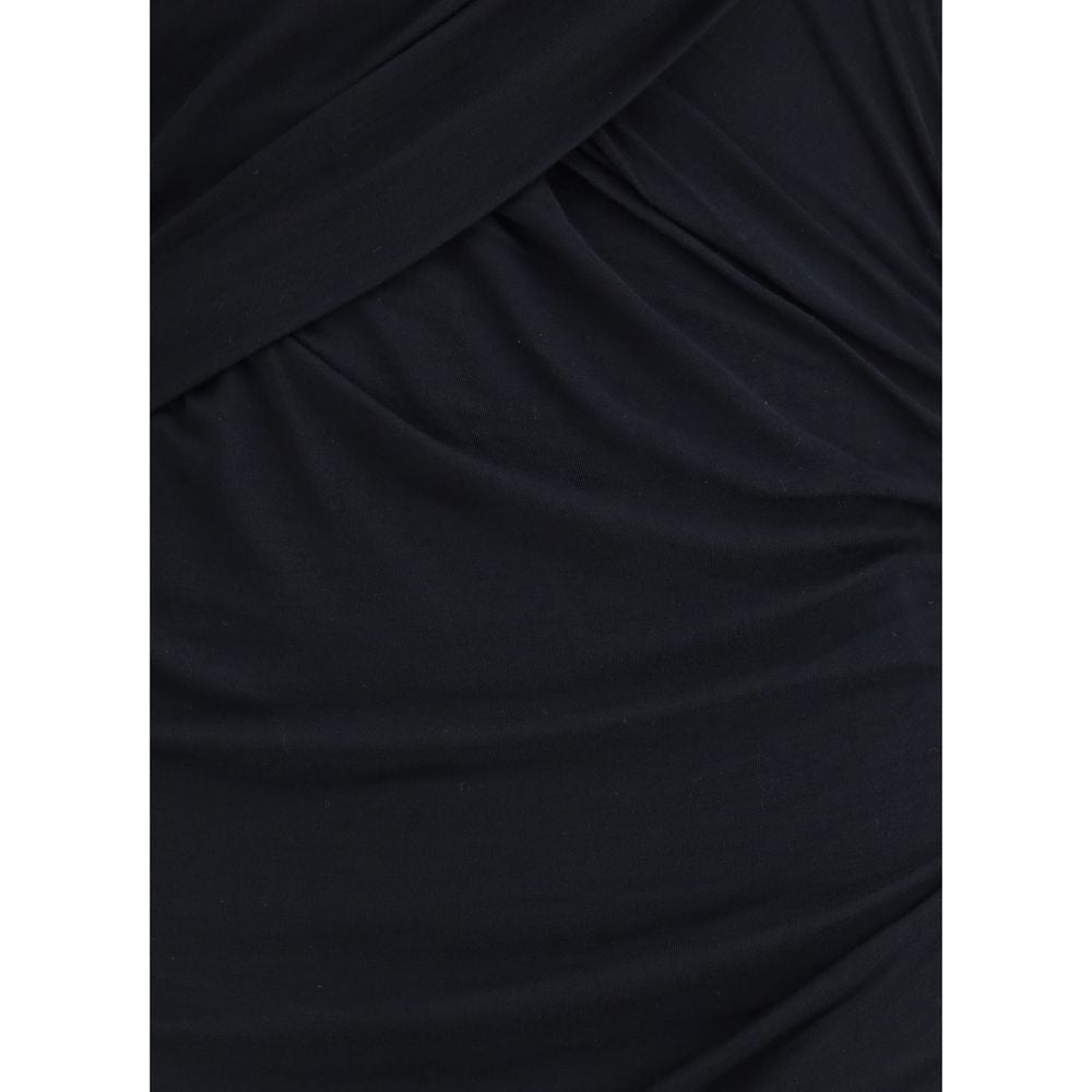 Marant Etoile Denise short dress in draped jersey