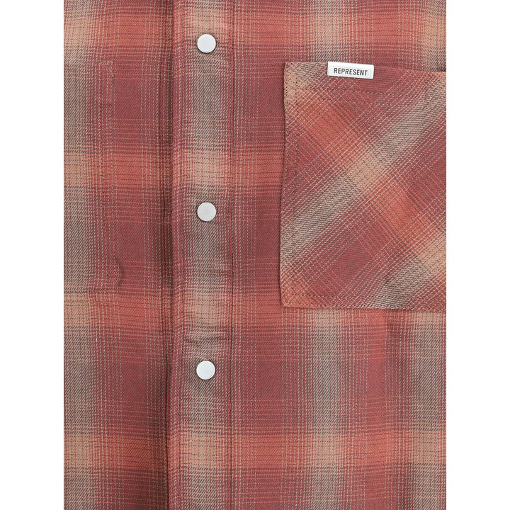 Represent Bonded Reversible Check Shirt