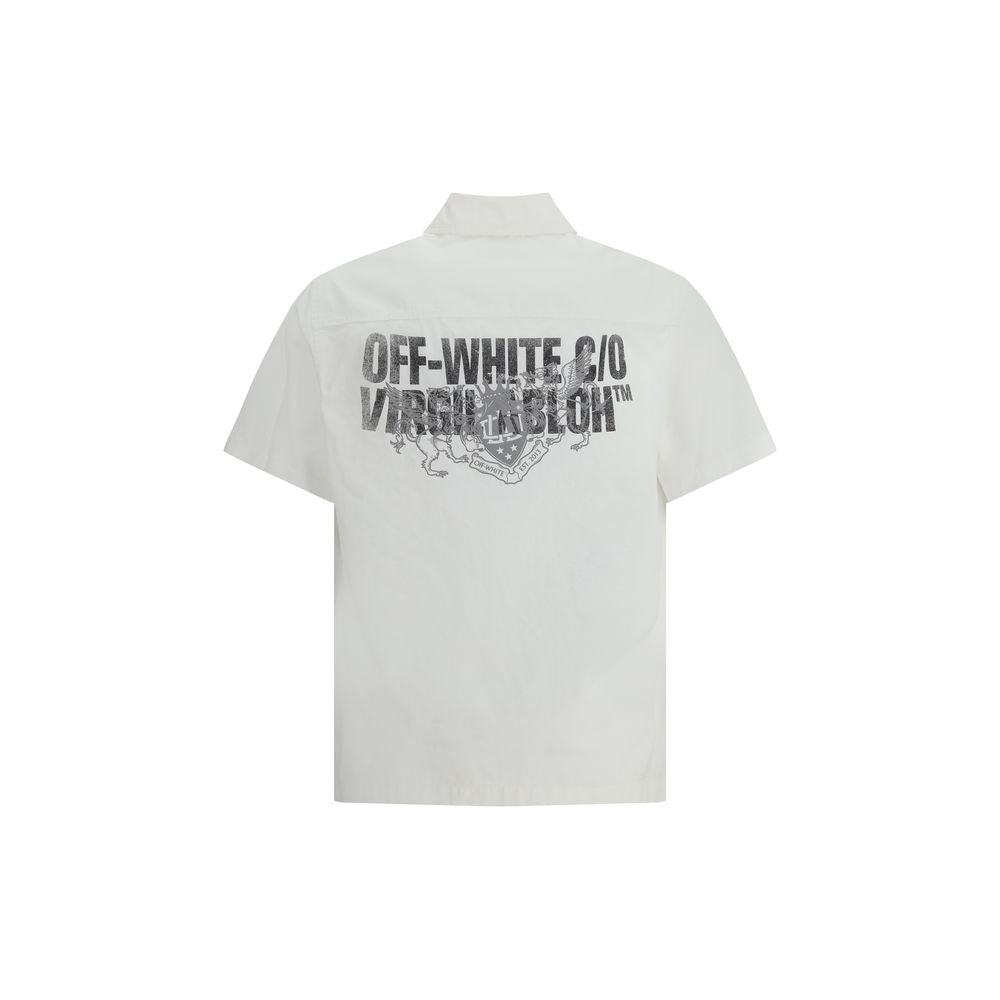 Off-White Bowling Shit with graphic print