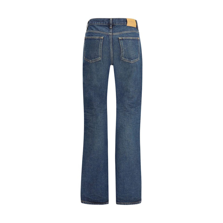 Saint Laurent Nico low-rise Jeans