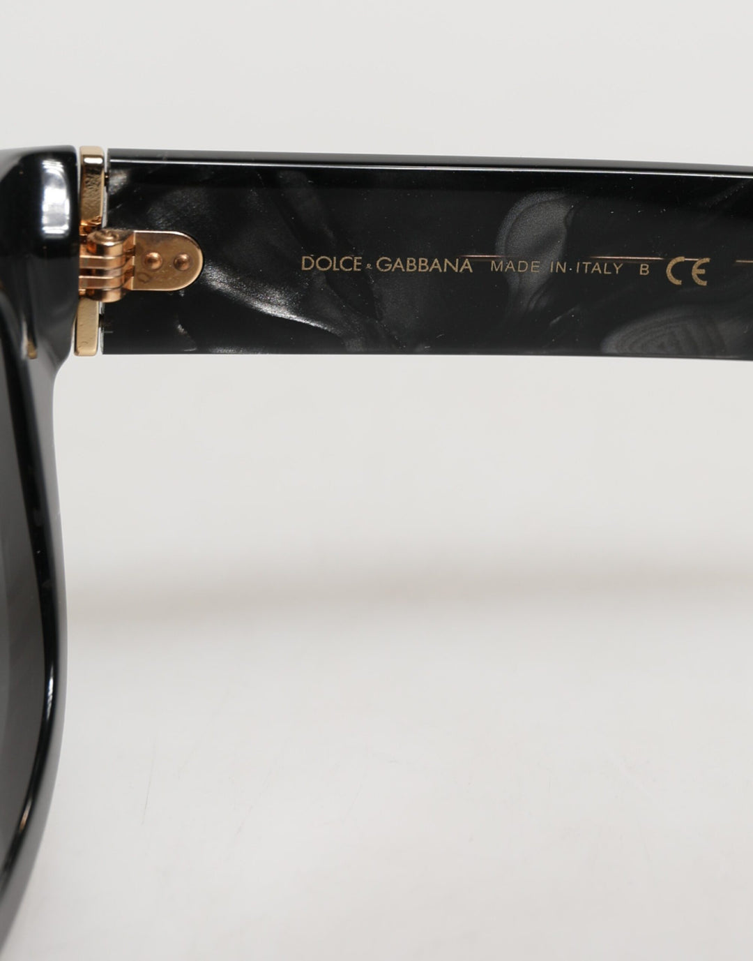 Dolce & Gabbana DG4379F Pearl White Acetate Frame Shades Sunglasses