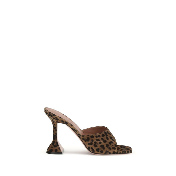 Amina Muaddi Leopard-print Lupita Sandals
