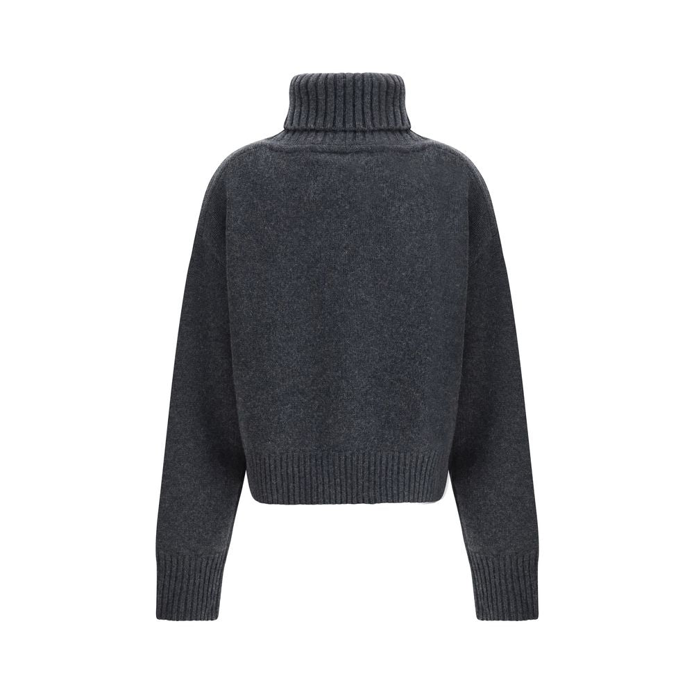Extreme Cashmere N°434 Crop Xtra Turtleneck Sweater in Cashmere