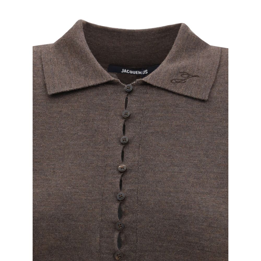 Jacquemus Merino Wool Polo Shirt