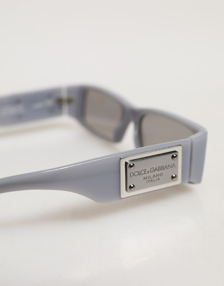 Dolce & Gabbana Light Gray Re-Edition Shades Eyewear Sunglasses
