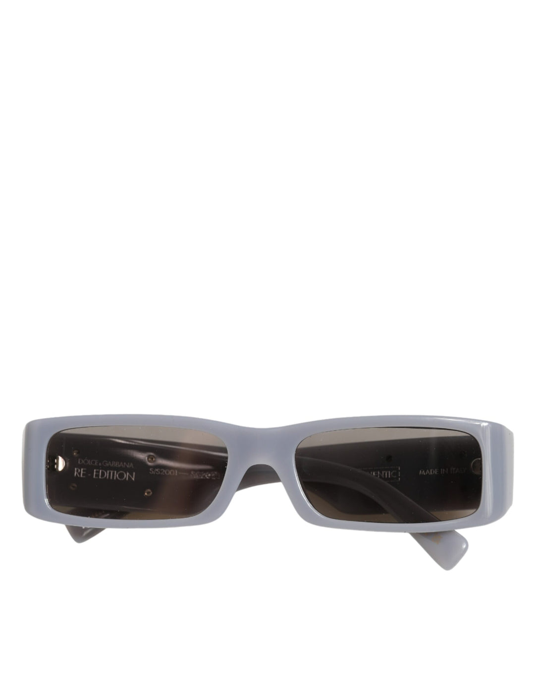 Dolce & Gabbana Light Gray Re-Edition Shades Eyewear Sunglasses