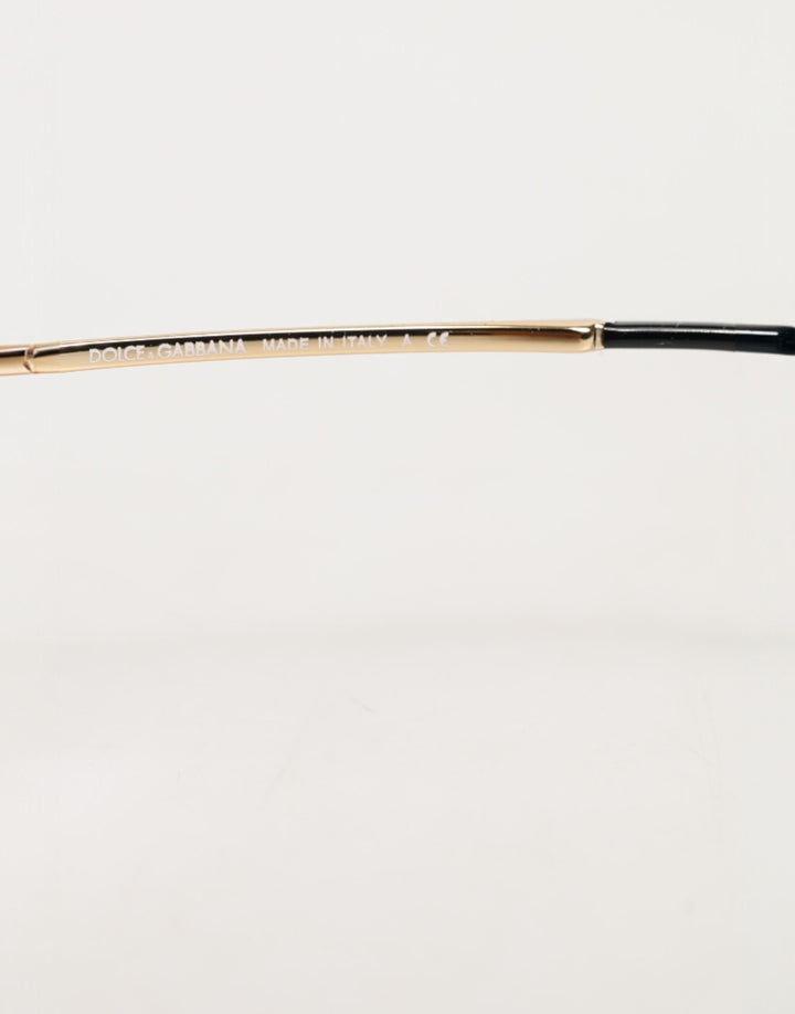 Dolce & Gabbana Black Acetate Cat Eye Frame Eyeglass Reading Glass