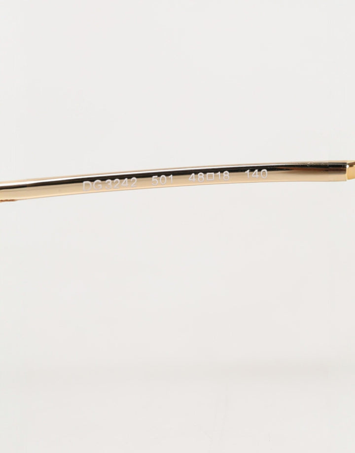 Dolce & Gabbana Black Acetate Cat Eye Frame Eyeglass Reading Glass