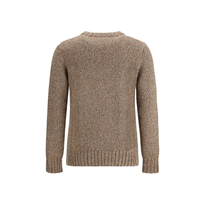 Aragona Cashmere Crewneck Wool Sweater