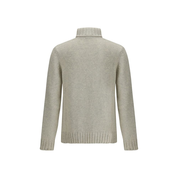 Aragona Cashmere Braided-knit Turtleneck Sweater
