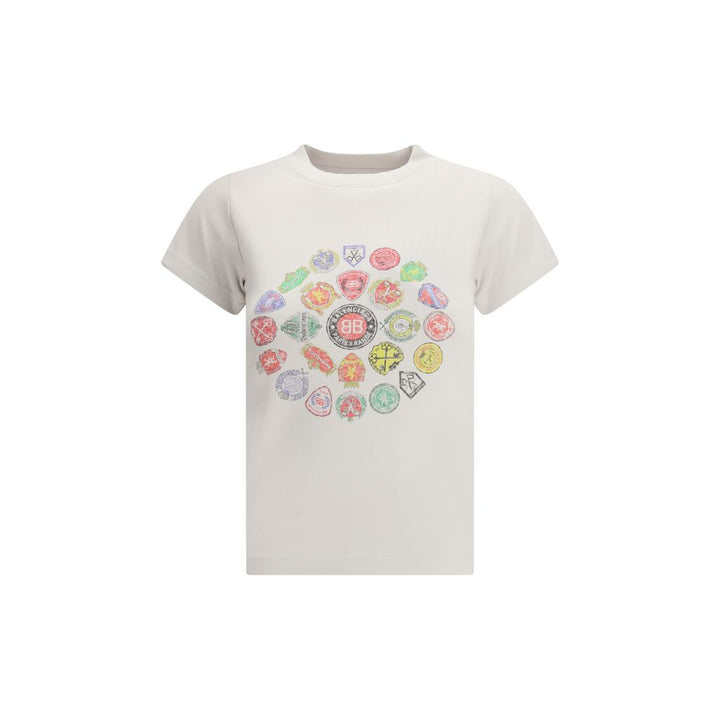 Balenciaga Graphic Logo Crew Neck T-Shirt