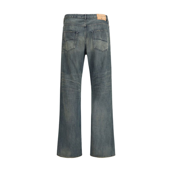 Balenciaga Relaxed fit Cotton Denim Pants