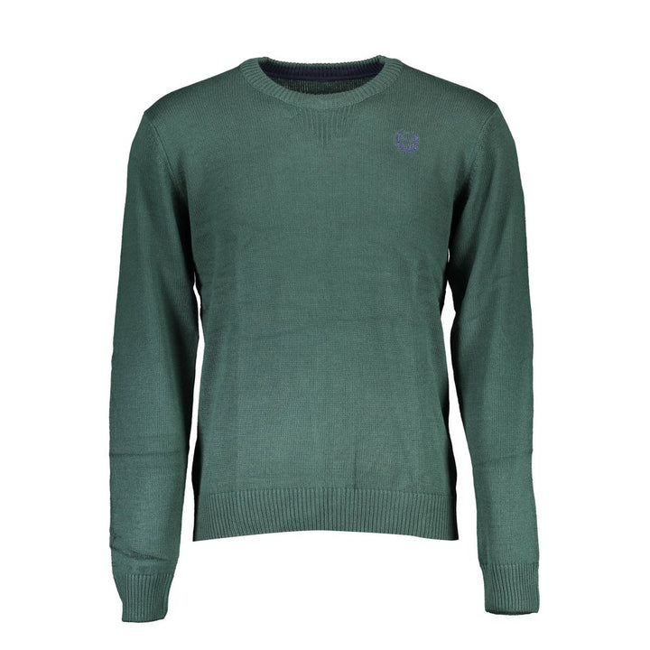Gianmarco Venturi Green Cotton Sweater